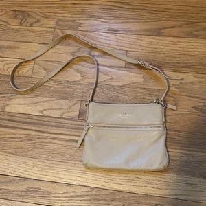 Kate spade crossbody tan